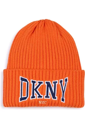 DKNY Gorro con aplique del logo