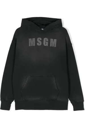 Msgm Sudadera con capucha y logo