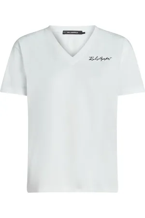 Karl Lagerfeld Camiseta con cuello en V