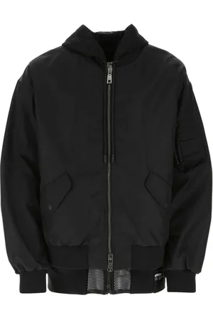 Dolce & Gabbana Chaqueta bómber con detalle de malla