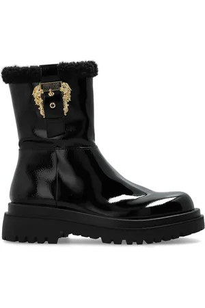 VERSACE Botas Drew con hebilla barroca
