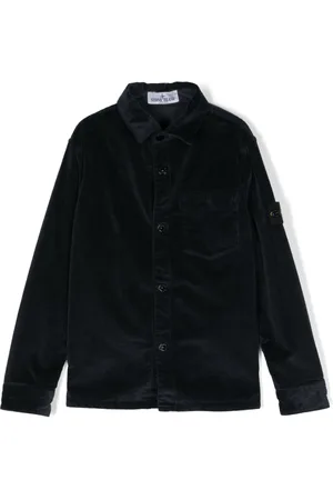Stone Island Sobrecamisa con distintivo Compass
