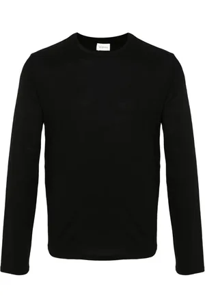 Saint Laurent Camiseta con logo Cassandre bordado