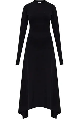 Vetements Vestido largo con logo bordado