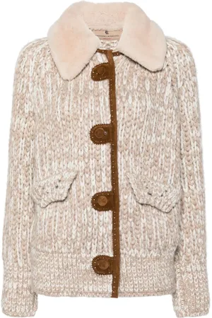 ERMANNO SCERVINO Chaqueta de punto grueso