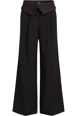 Karl Lagerfeld Pantalones de vestir anchos KL Studio