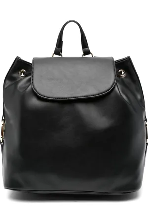Twin-Set Mochila con placa del logo