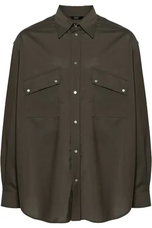 Fendi Camisa con pliegues