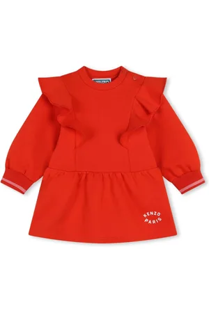 Kenzo Vestido con volantes