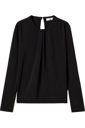 Twin-Set Blusa con detalle drapeado