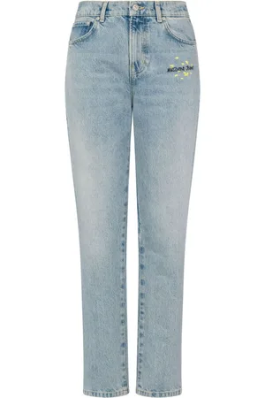 Moschino Vaqueros rectos de talle medio