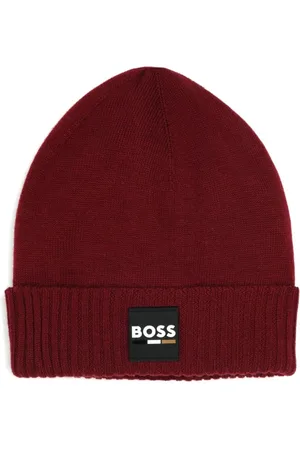 HUGO BOSS Gorro con parche del logo