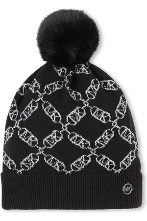 Michael Kors Gorro con logo en jacquard