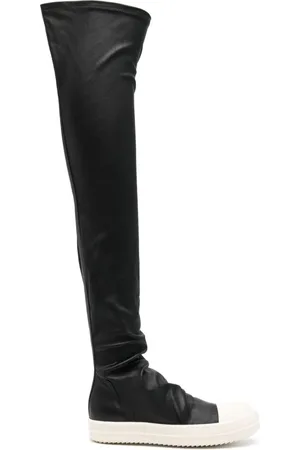 Rick Owens Zapatillas altas estilo calcetín