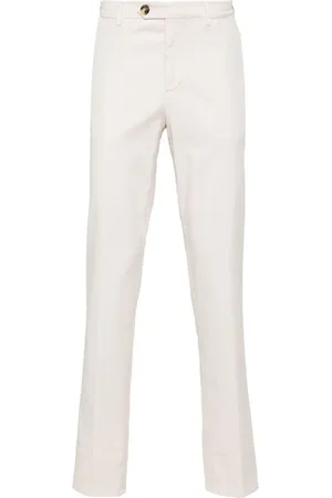 Brunello Cucinelli Pantalones chino ajustados