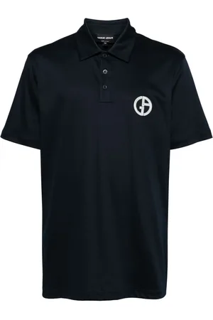 Giorgio Armani Polo con logo bordado