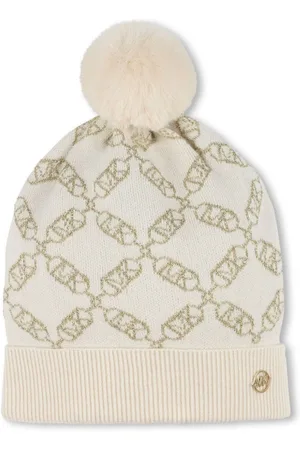 Michael Kors Gorro con logo en jacquard