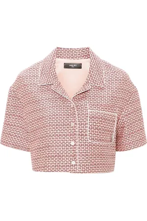 AMIRI Camisa corta de bouclé