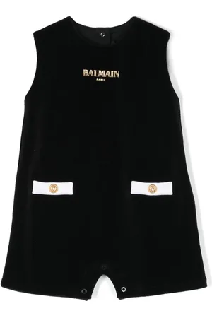 Balmain Pelele con logo estampado