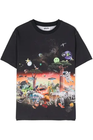Molo Camiseta Rodney con estampado gráfico