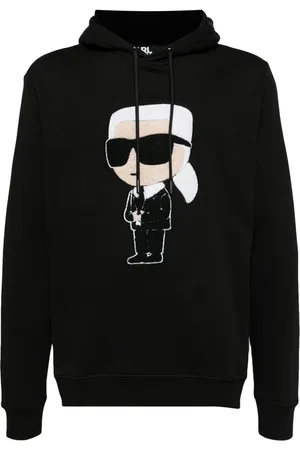 Karl Lagerfeld Sudadera con capucha y parche