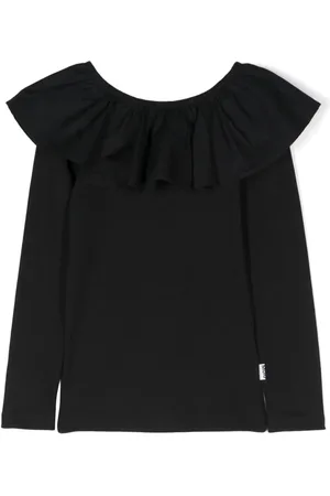 Molo Camiseta Renate con cuello de volantes