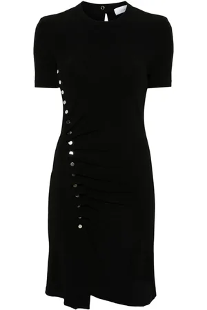Paco rabanne Vestido corto fruncido