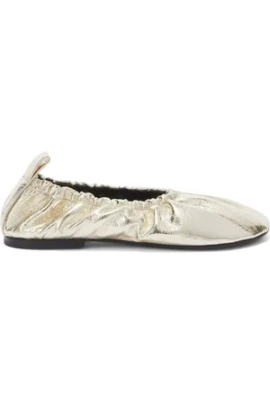 Jil Sander Bailarinas con detalle fruncido