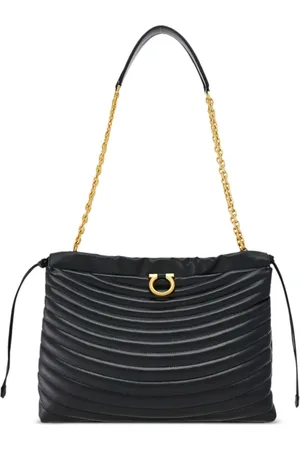 Salvatore Ferragamo Bolso de hombro acolchado mediano