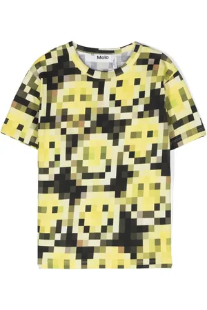 Molo Camiseta Riley con motivo pixelado