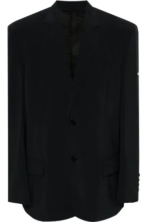 Balenciaga Blazer con parche del logo
