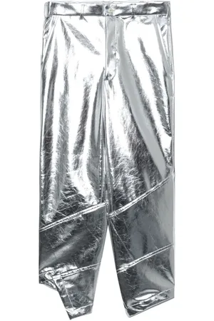 Comme des Garçons Pantalones capri asimétricos