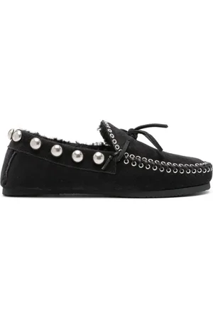 Isabel Marant Mocasines Fitza de lana de oveja