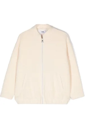 Msgm Chaqueta con logo bordado