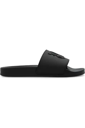 Palm Angels Sandalias con monograma en relieve