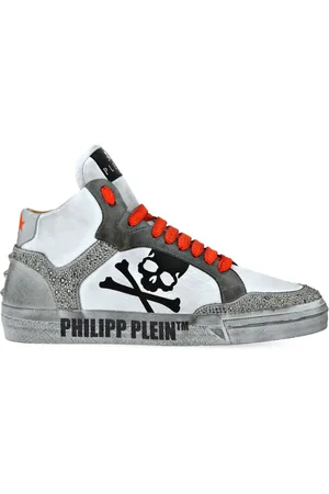 Philipp Plein Zapatillas altas Retrokickz TM en strass