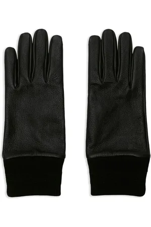 Burberry Guantes con ribete de canalé