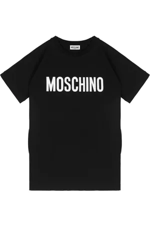 Moschino Vestido con logo estampado