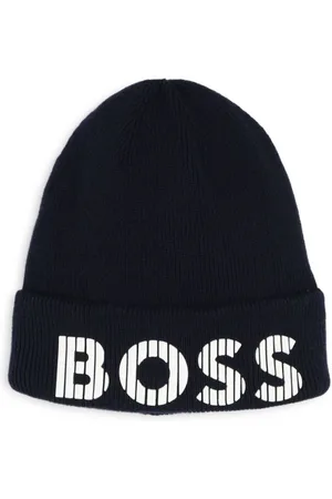 HUGO BOSS Gorro con logo estampado
