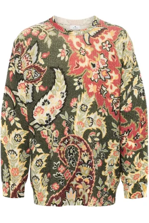 Etro Jersey con motivo de cachemira
