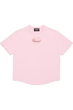 Dsquared2 Camiseta con aplique de corazón