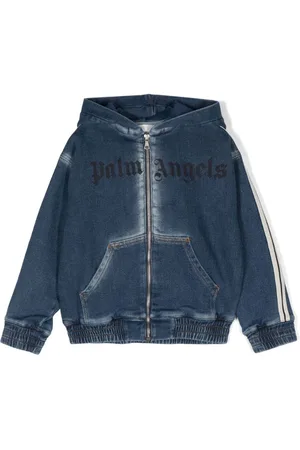 Palm Angels Chaqueta de chándal vaquera