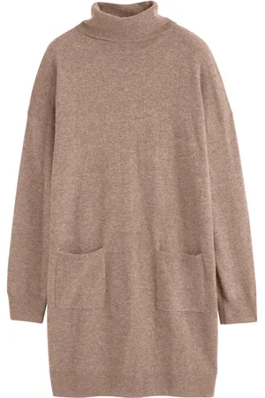 Chinti & Parker Vestido corto con cuello vuelto