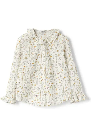 Il gufo Camisa con estampado floral