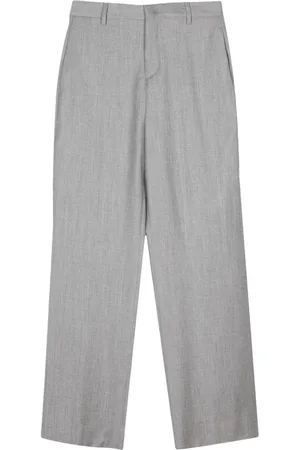 BRIGLIA Pantalones rectos lisos