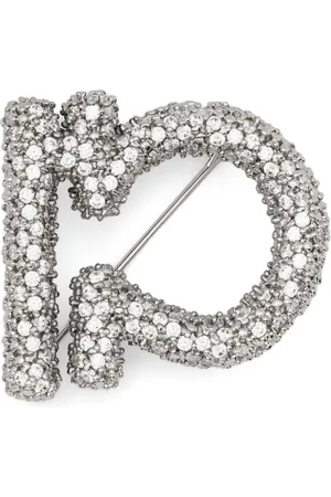 Jil Sander Broche con forma de omega