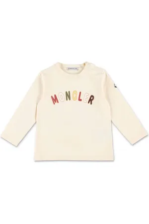 Moncler Camiseta con logo y manga larga