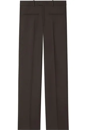 Courrèges Pantalones rectos con cierre oculto