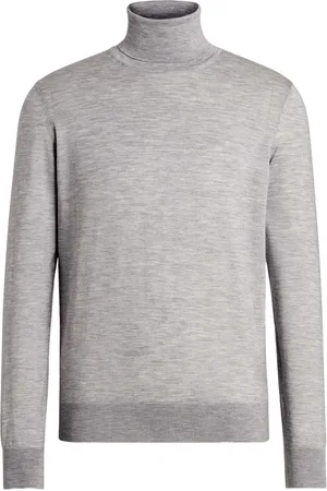 Ermenegildo Zegna Jersey Cashseta con cuello vuelto