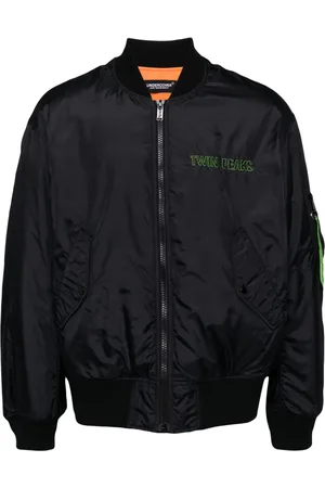 UNDERCOVER Chaqueta bómber con estampado twin peaks